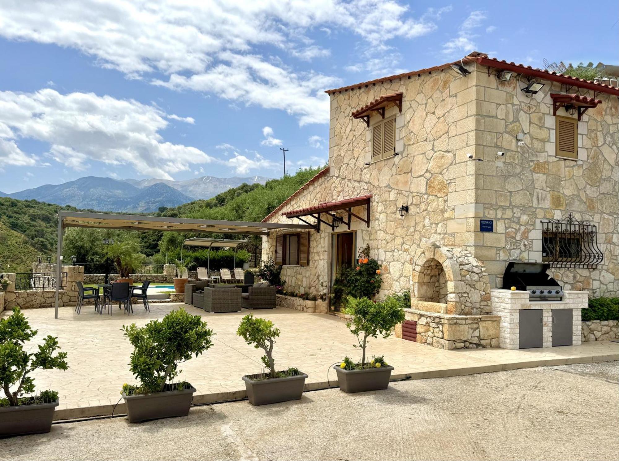 Villa Vangelis Stylos Crete Samonas Exterior photo