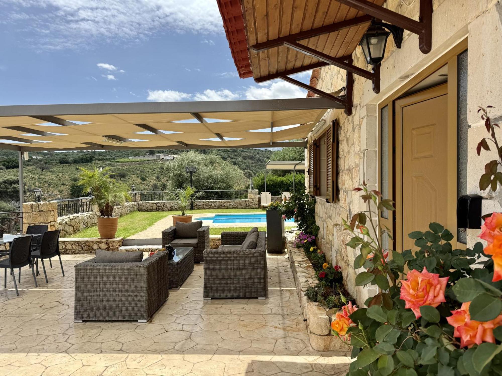Villa Vangelis Stylos Crete Samonas Exterior photo